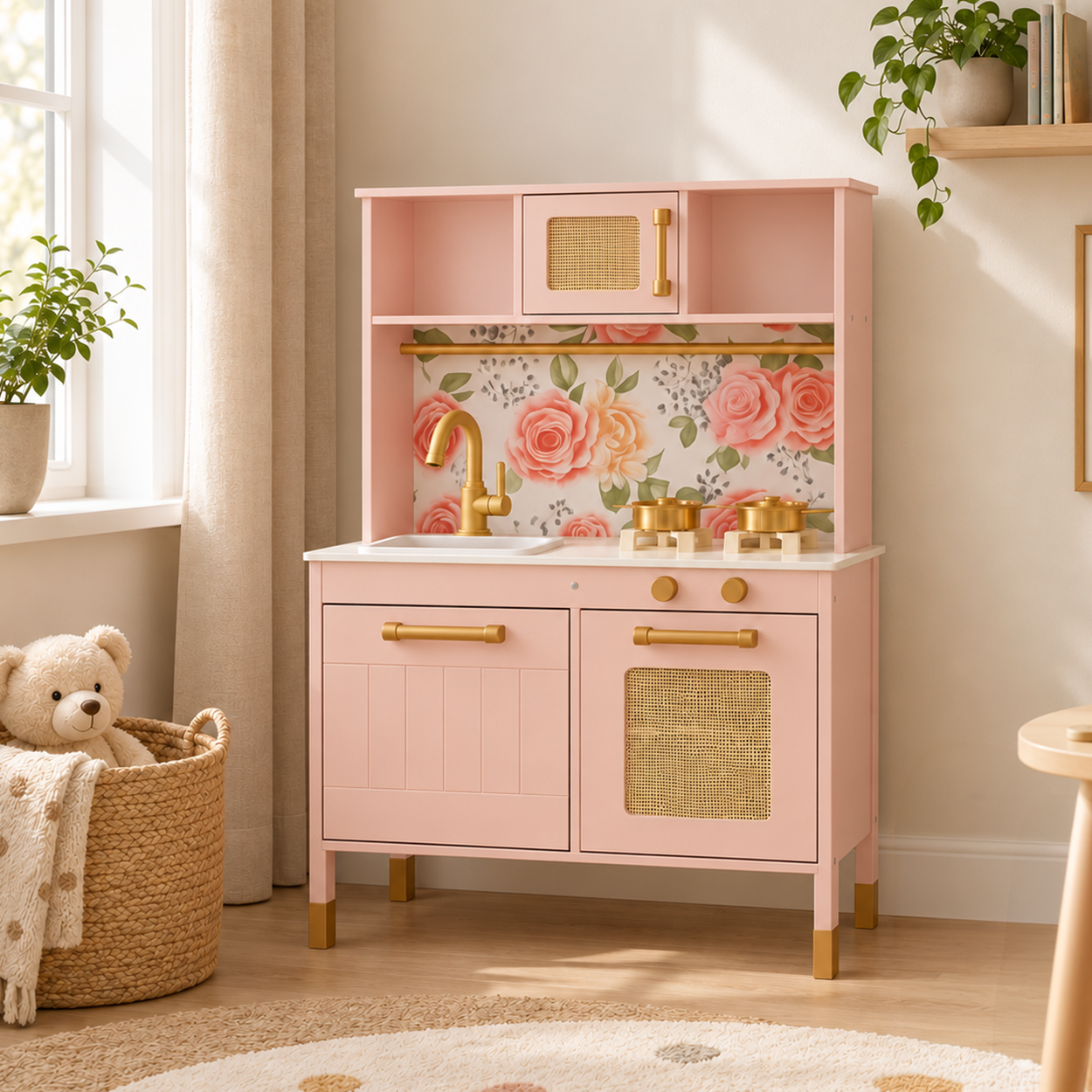 Speelkeuken Roze en Goud